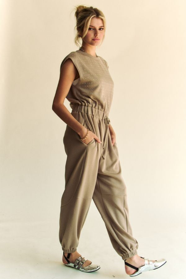 Autumn's Glow Jogger Jumpsuits