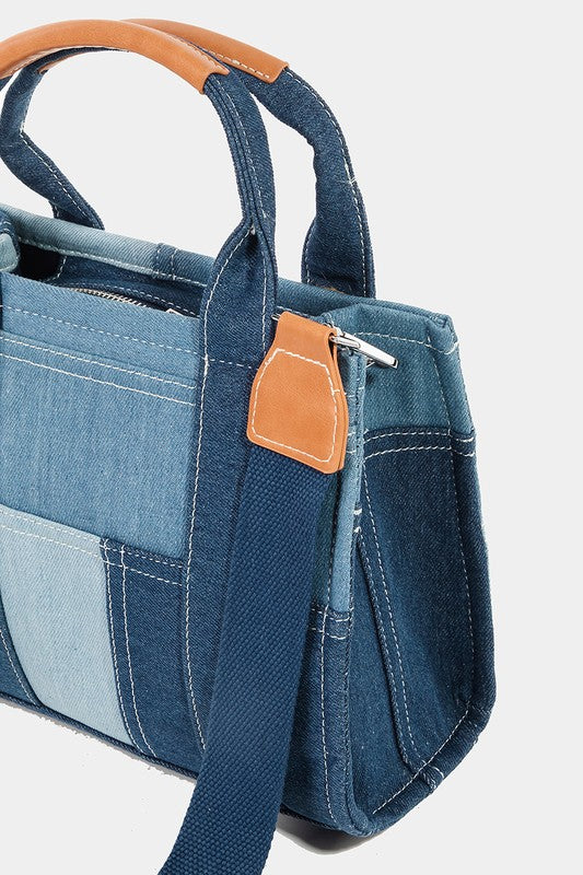 Denim Hand Bag